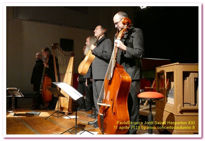 PaviaBarocca 2018 Jordi Savall