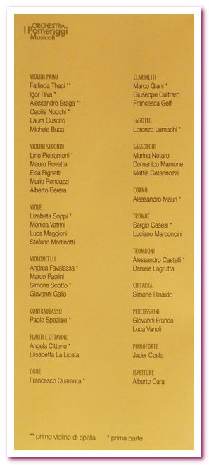 Pomeriggi Musicali Il Circo Helmut Imig 