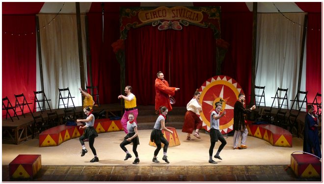 Carmen,la stella dei circo Siviglia OperaDomani Vigevano