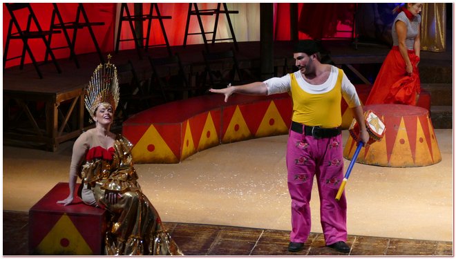 Carmen,la stella dei circo Siviglia OperaDomani Vigevano