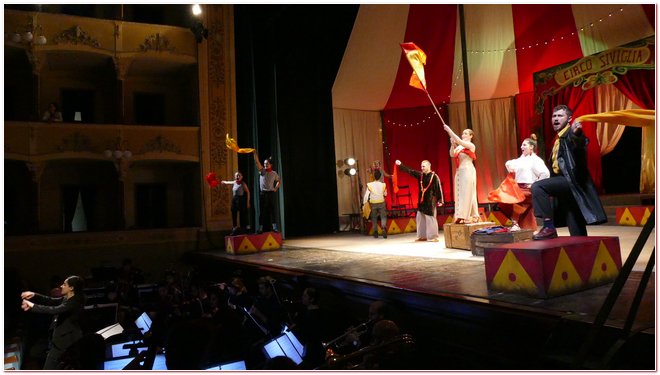 Carmen,la stella dei circo Siviglia OperaDomani Vigevano