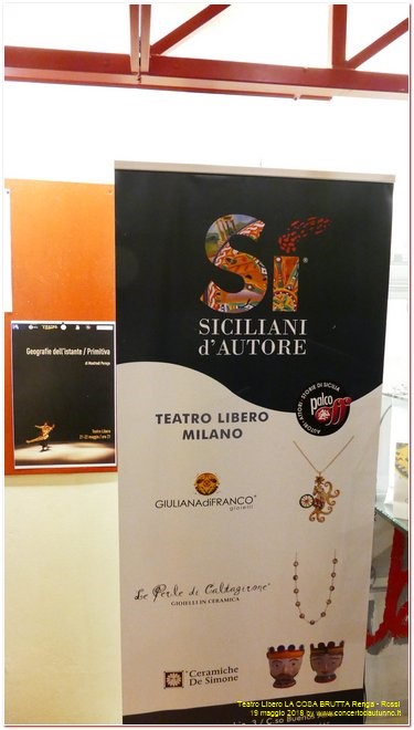 Renga Rossi LA COSA BRUTTA Teatro Libero