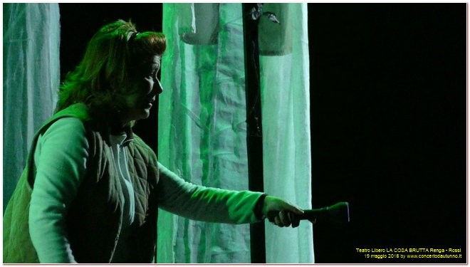 Renga Rossi LA COSA BRUTTA Teatro Libero