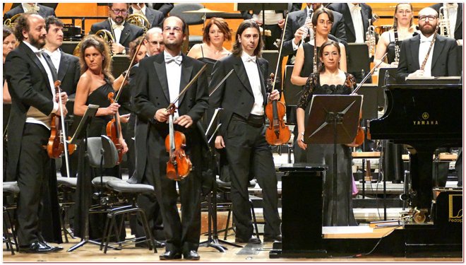 Piano-pdalier, Roberto Prosseda. Direttore, Patrick Fournillier. Orchestra Sinfonica di Milano Giuseppe Verdi