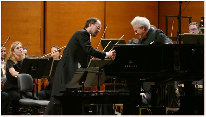 Piano-pdalier, Roberto Prosseda. Direttore, Patrick Fournillier. Orchestra Sinfonica di Milano Giuseppe Verdi