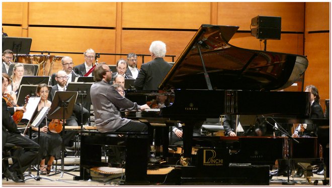 Piano-pdalier, Roberto Prosseda. Direttore, Patrick Fournillier. Orchestra Sinfonica di Milano Giuseppe Verdi