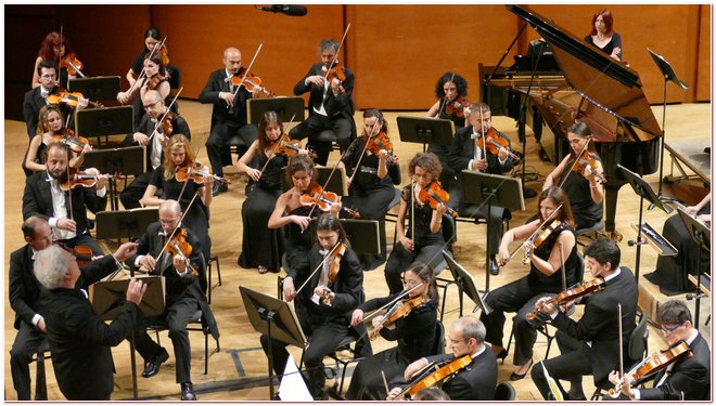 Piano-pdalier, Roberto Prosseda. Direttore, Patrick Fournillier. Orchestra Sinfonica di Milano Giuseppe Verdi