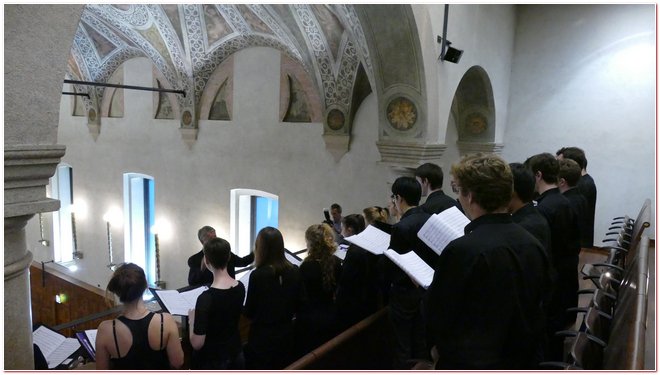 Choir of St Catharine's College University of Cambridge