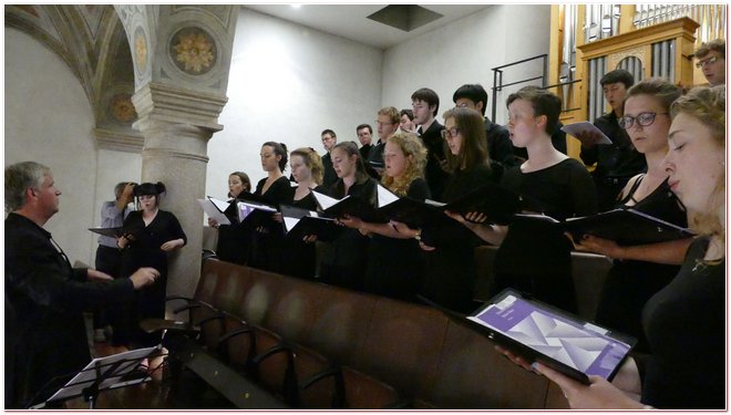 Choir of St Catharine's College University of Cambridge