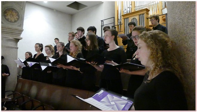 Choir of St Catharine's College University of Cambridge