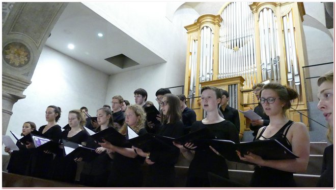 Choir of St Catharine's College University of Cambridge