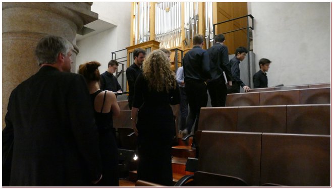 Choir of St Catharine's College University of Cambridge