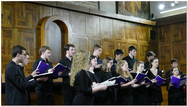 Choir of St Catharine's College University of Cambridge