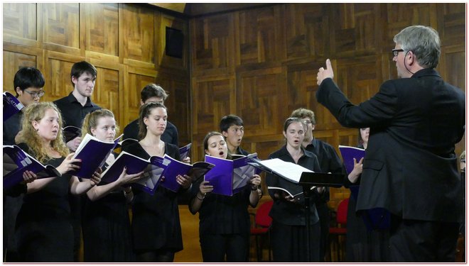 Choir of St Catharine's College University of Cambridge