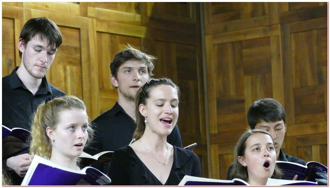 Choir of St Catharine's College University of Cambridge