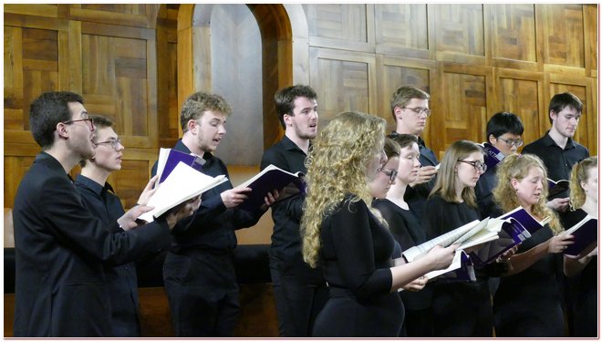 Choir of St Catharine's College University of Cambridge