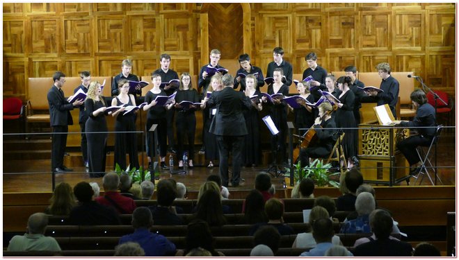 Choir of St Catharine's College University of Cambridge