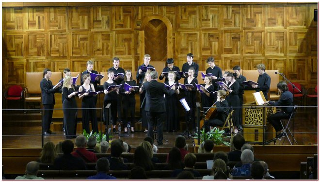 Choir of St Catharine's College University of Cambridge