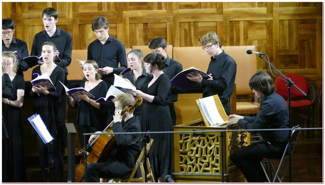 Choir of St Catharine's College University of Cambridge