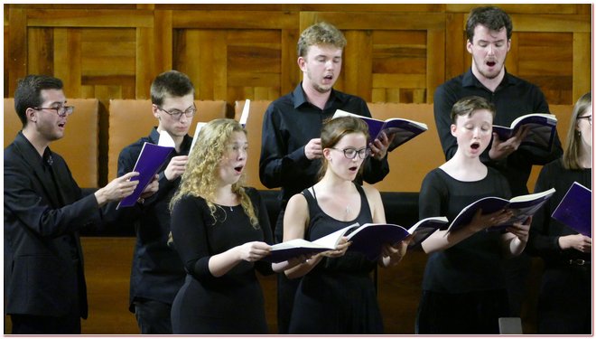 Choir of St Catharine's College University of Cambridge