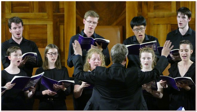 Choir of St Catharine's College University of Cambridge