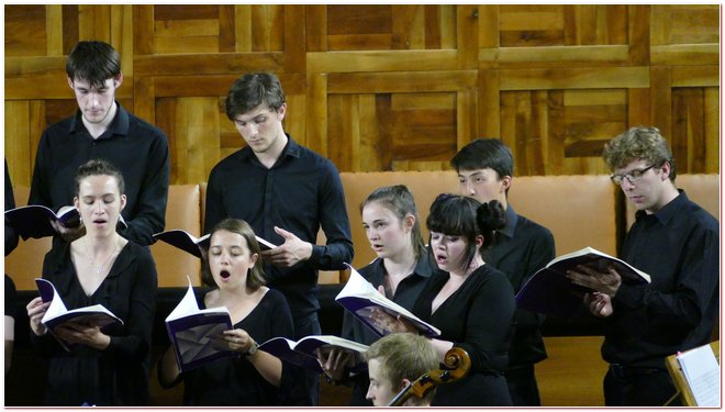 Choir of St Catharine's College University of Cambridge