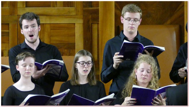 Choir of St Catharine's College University of Cambridge