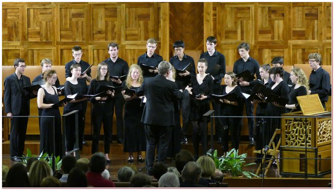 Choir of St Catharine's College University of Cambridge