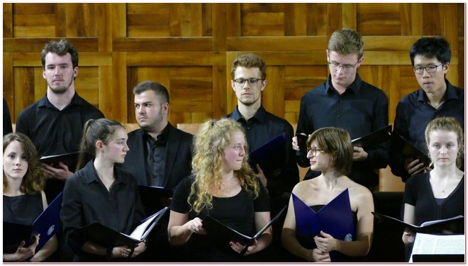 Choir of St Catharine's College University of Cambridge