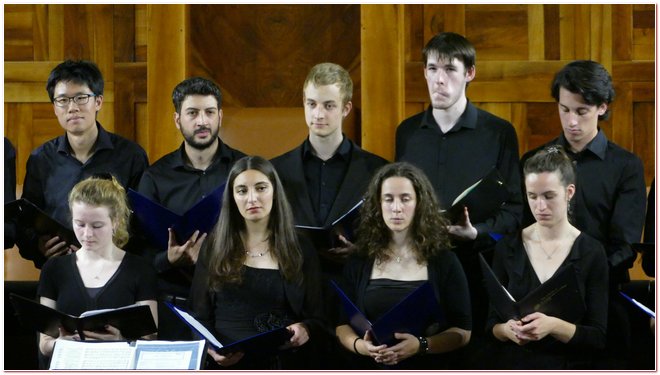 Choir of St Catharine's College University of Cambridge