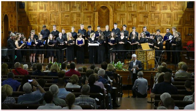 Choir of St Catharine's College University of Cambridge