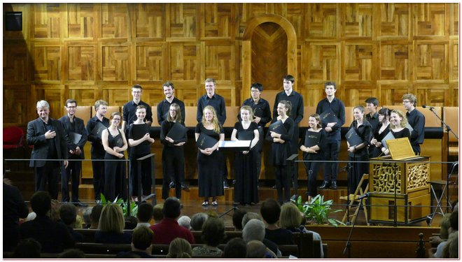 Choir of St Catharine's College University of Cambridge