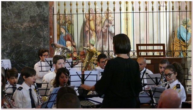 Concerto Bandistico Santuario Varallino Verde Azzurra