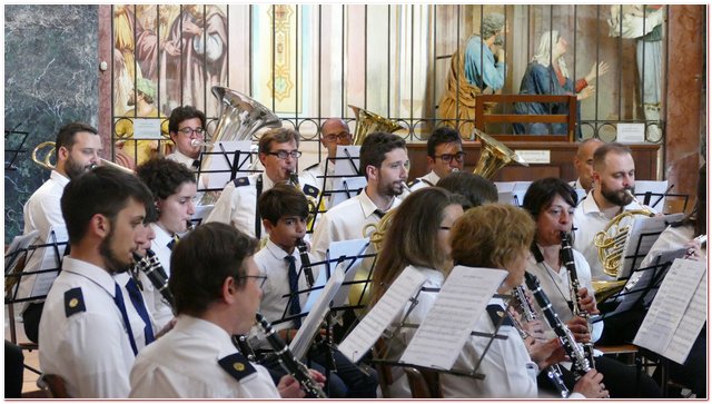 Concerto Bandistico Santuario Varallino Verde Azzurra