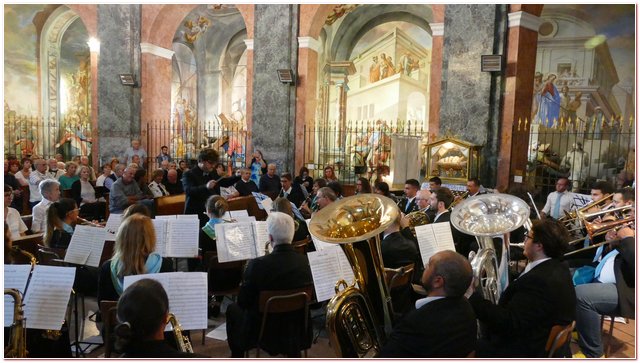 Concerto Bandistico Santuario Varallino Verde Azzurra