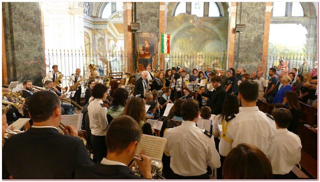 Concerto Bandistico Santuario Varallino Verde Azzurra