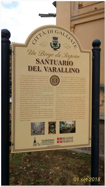 Galliate Santuario del Varallino