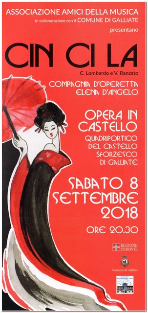 Galliate 2018 Opera in Castello Elena D’Angelo