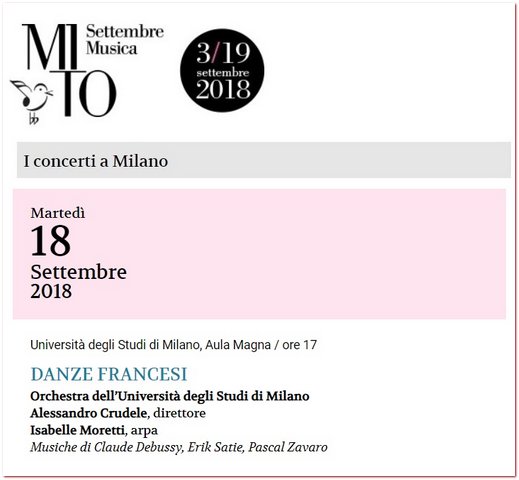 MiTo Alessandro Crudele Orch.Universit Milano