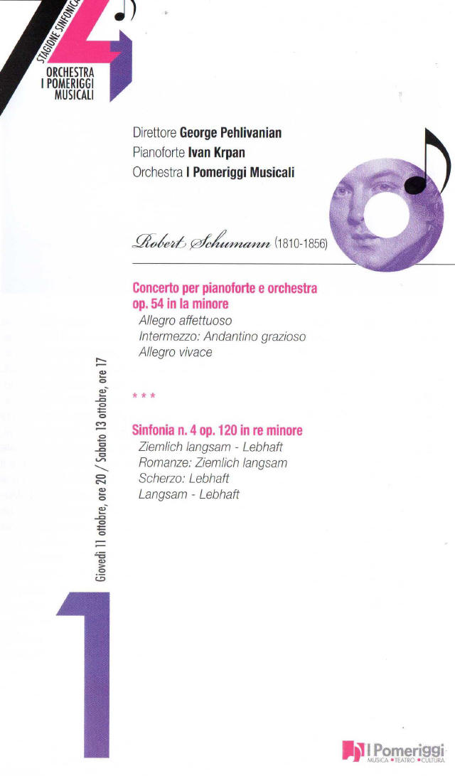 Programma di sala