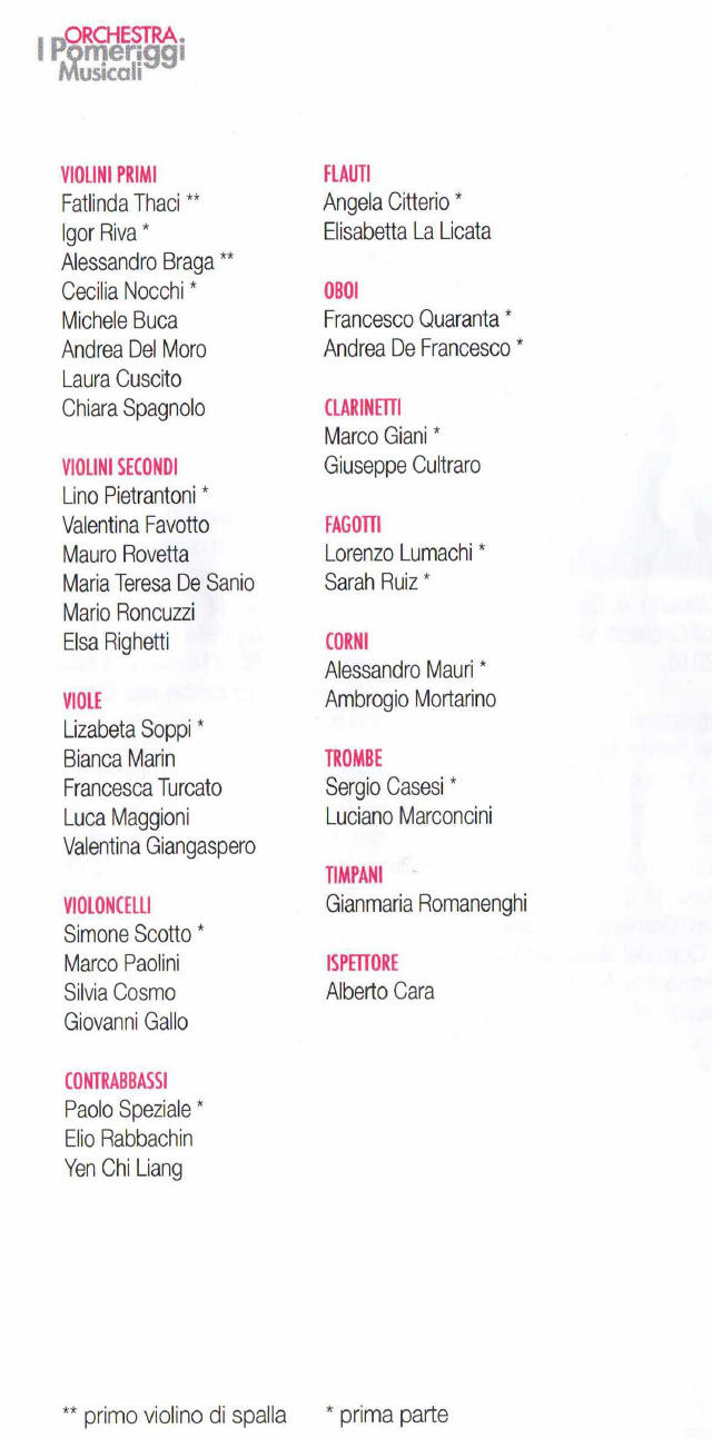 Pomeriggi Cadario Vacchi
