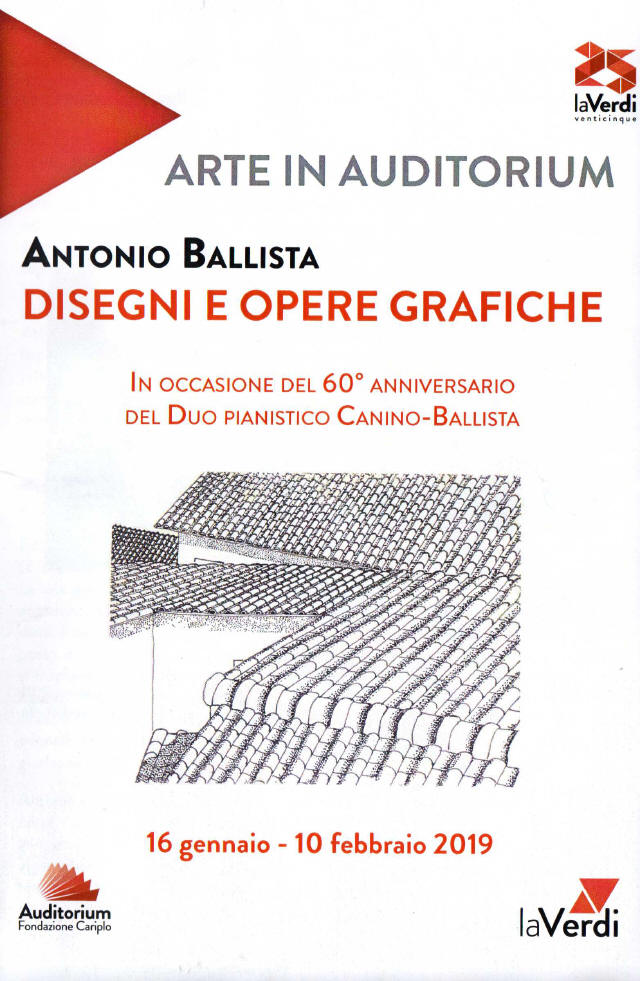 laVerdi mostra opere Antonio Ballista