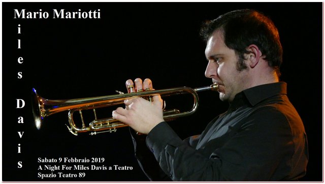 Spazio 89 Mario Mariotti Miles Davis