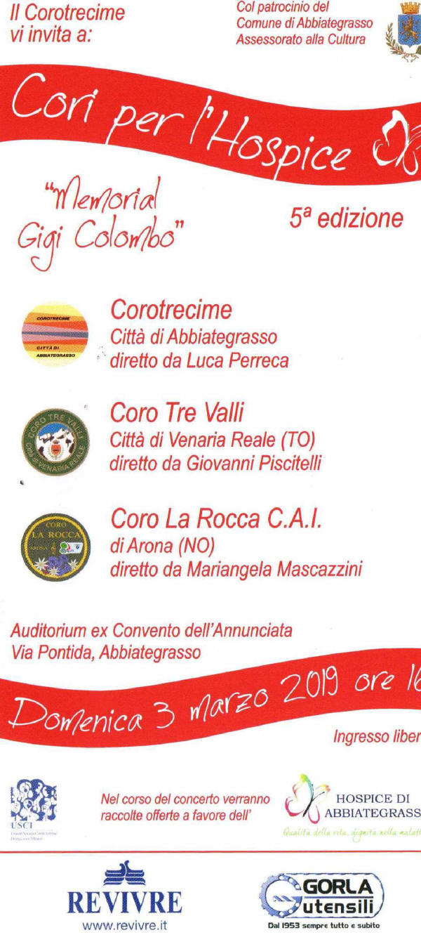 Corotrecime Hospice Abbiategrasso