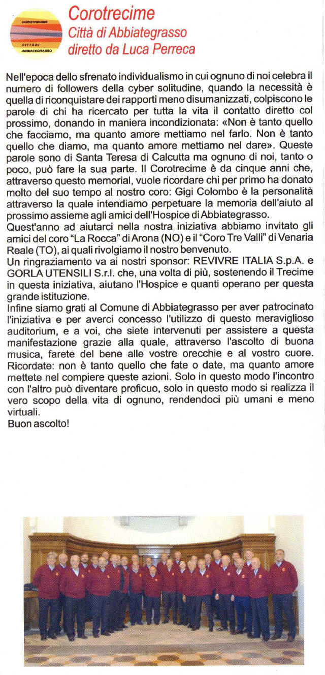 Corotrecime Hospice Abbiategrasso