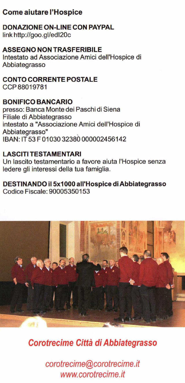 Corotrecime Hospice Abbiategrasso