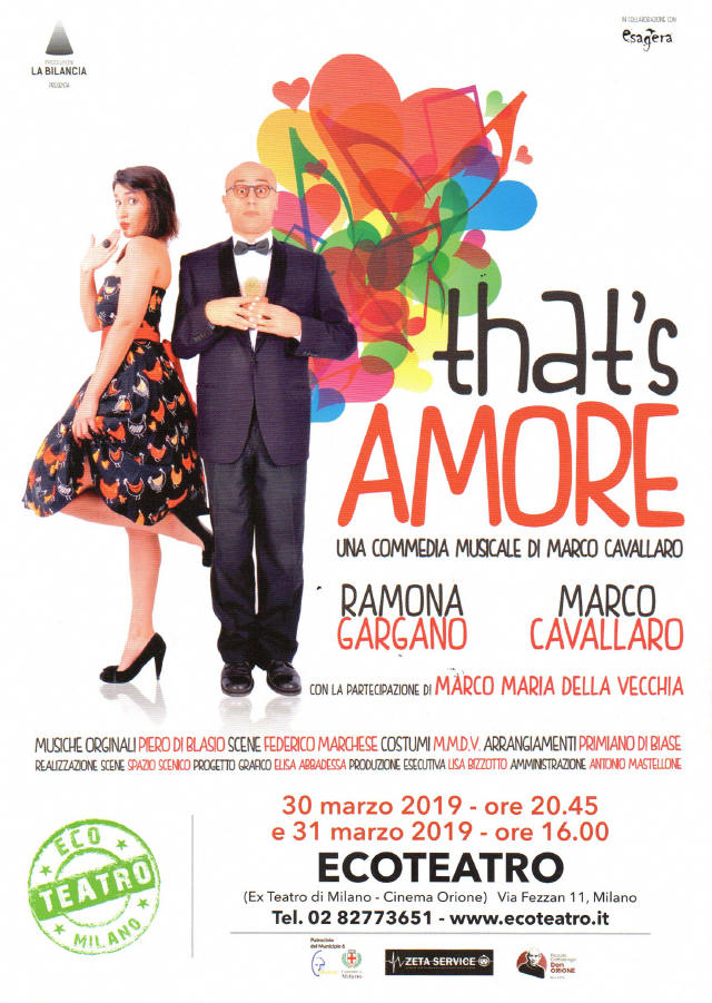 Ecoteatro Thats amore