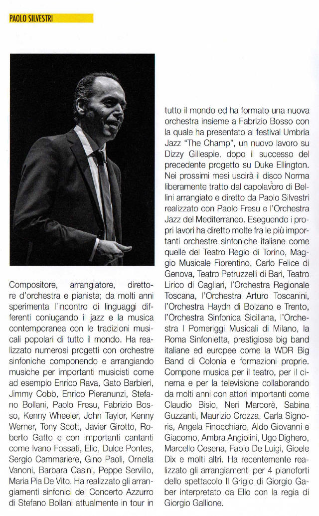 Pomeriggi Musicali Paolo Silvestri  Barbara Casini