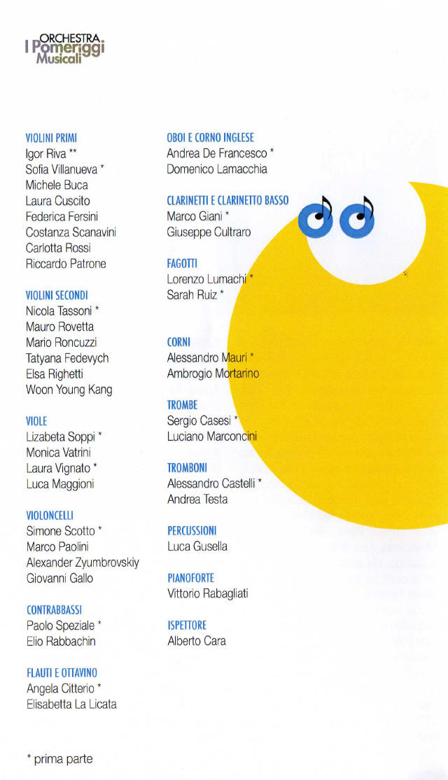 Pomeriggi Musicali Paolo Silvestri  Barbara Casini