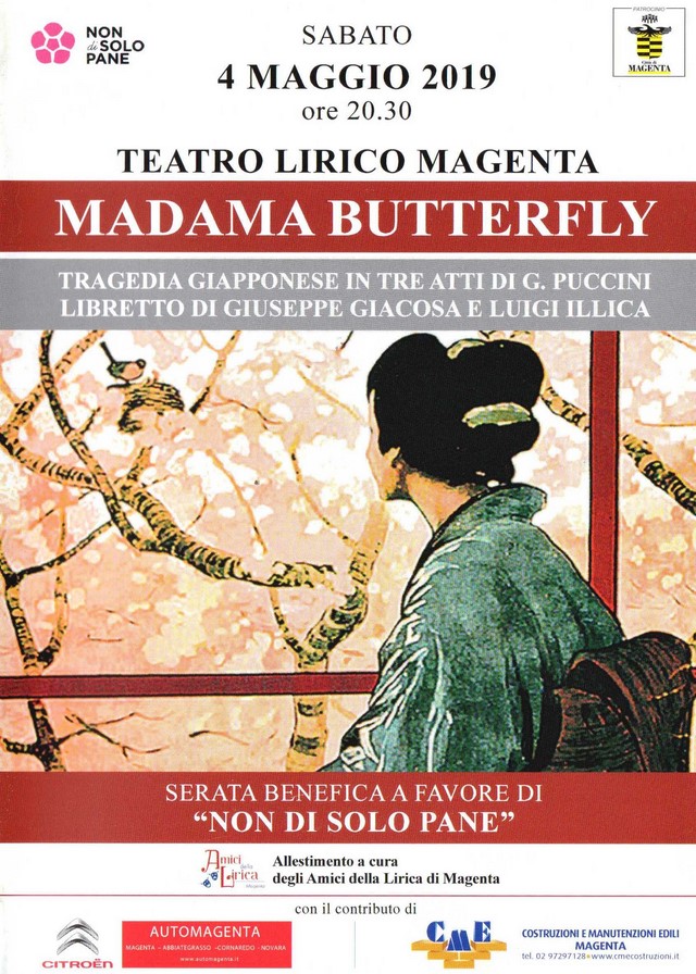 Magenta 2019 Butterfly Amici Lirica